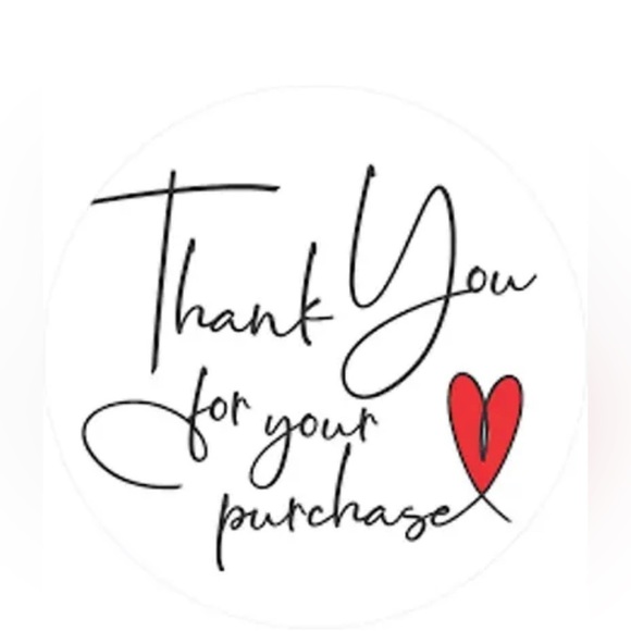 thank you for your purchase stickers | shipping supplies for business 1" - Picture 4 of 8